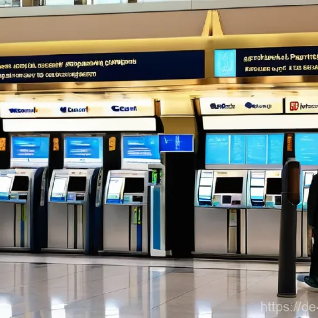 이집트 공항에서 환전하는 방법 - **"A modern traveler, dressed in comfortable, modest casual wear, stands in a brightly lit, bustling...