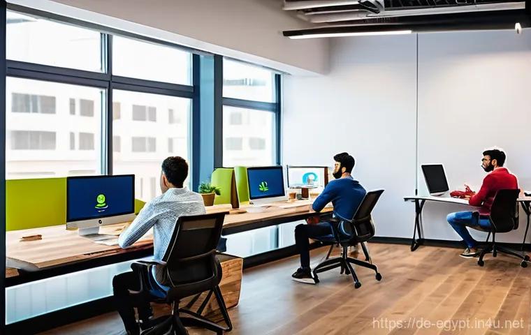 이집트 노동 시장과 주요 직업 - **Prompt: Green Energy Innovation in the Egyptian Desert**
    "A wide-angle, breathtaking view of a...